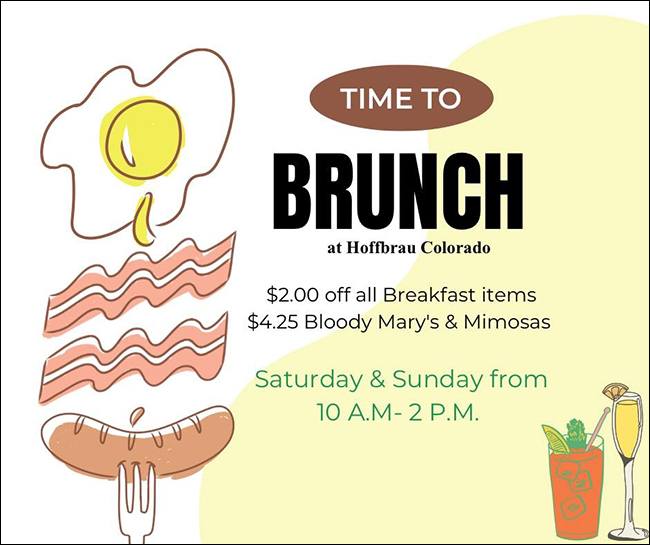 Brunch Specials